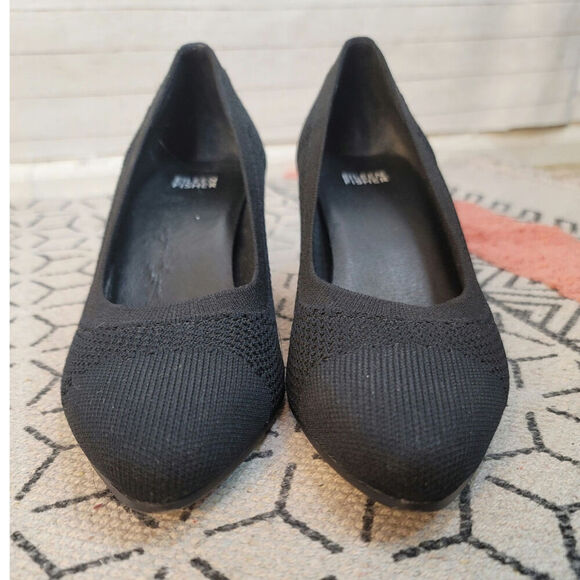EILEEN FISHER Kiss Stretch Knit Pump in Black, sz 9 - Picture 5 of 15